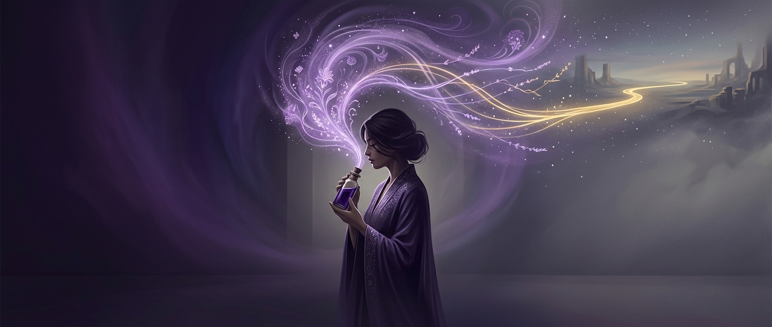 Smelling concentrated lavender directly alters your destiny
