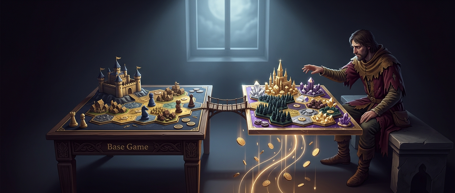 Why board game expansions cost almost as much