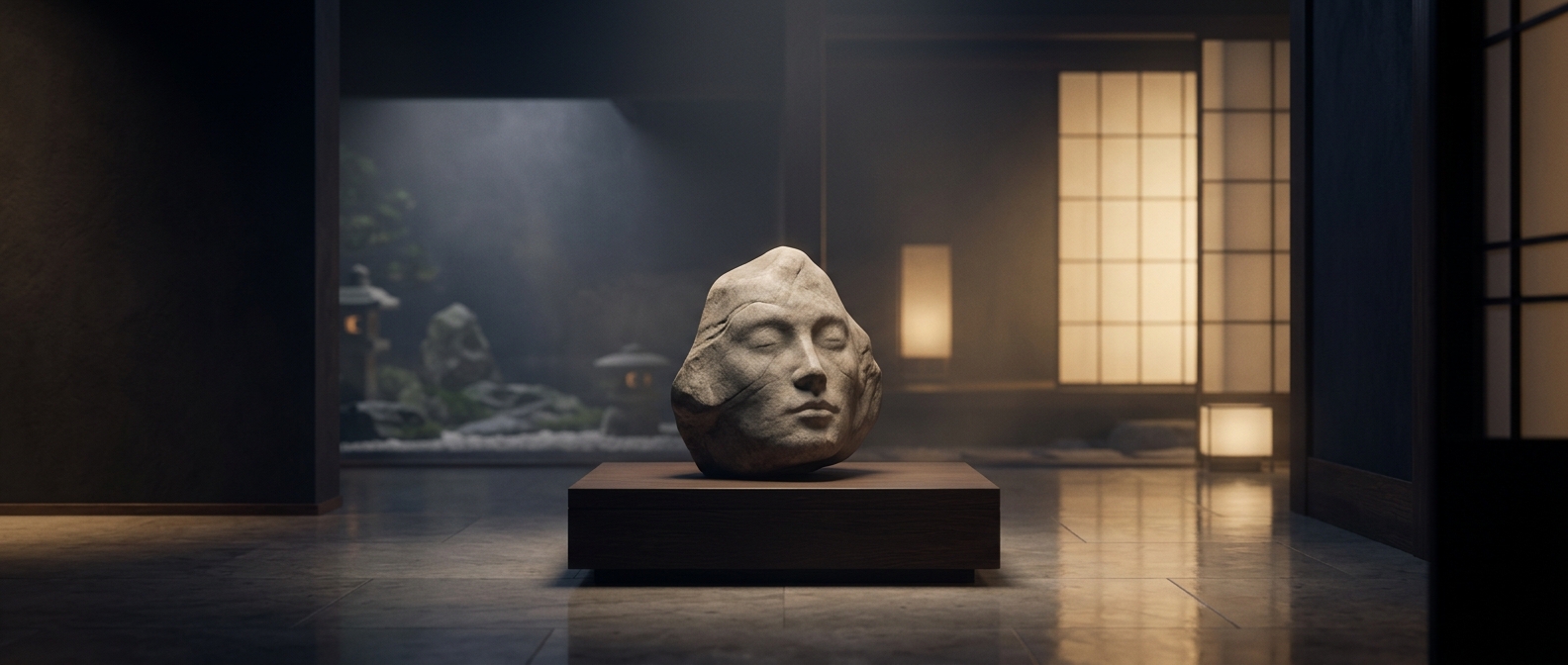 Japan has a museum of face-shaped rocks