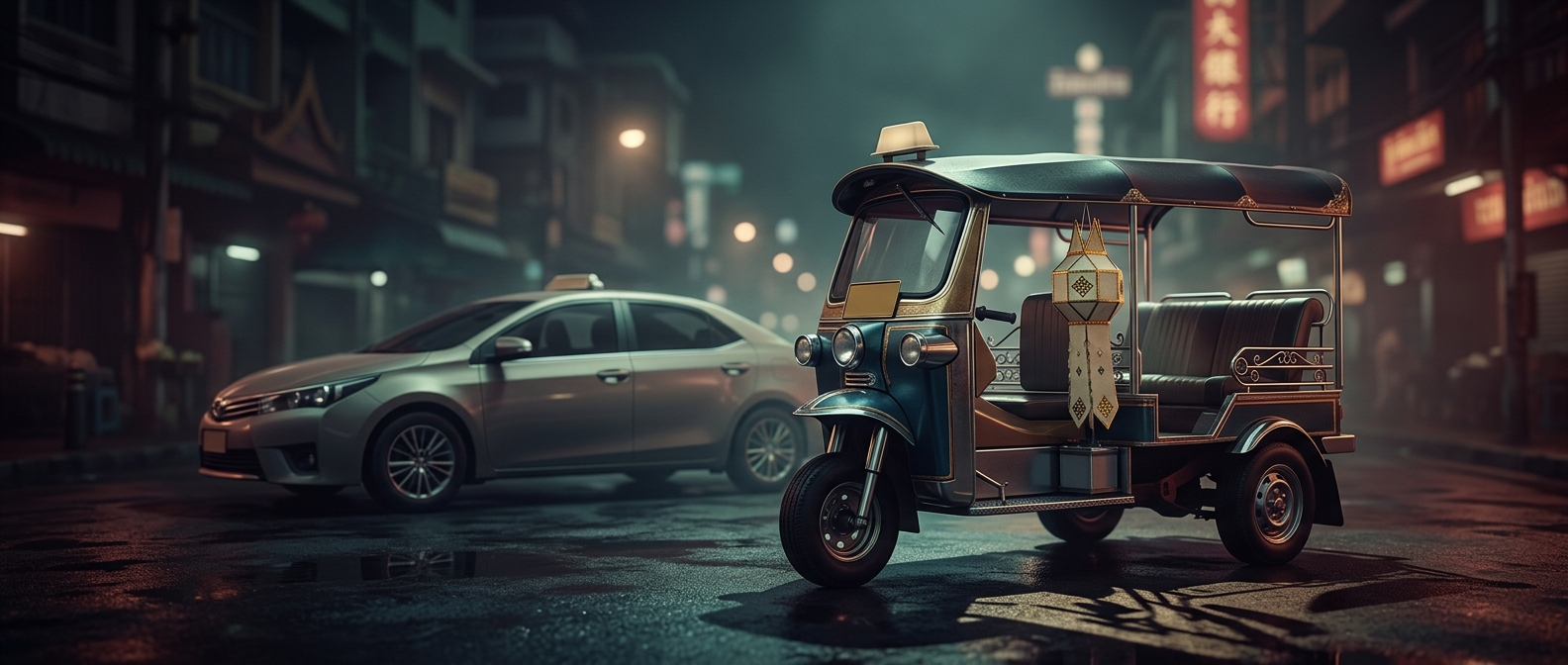 Why Thai tuk-tuks can cost more than taxis