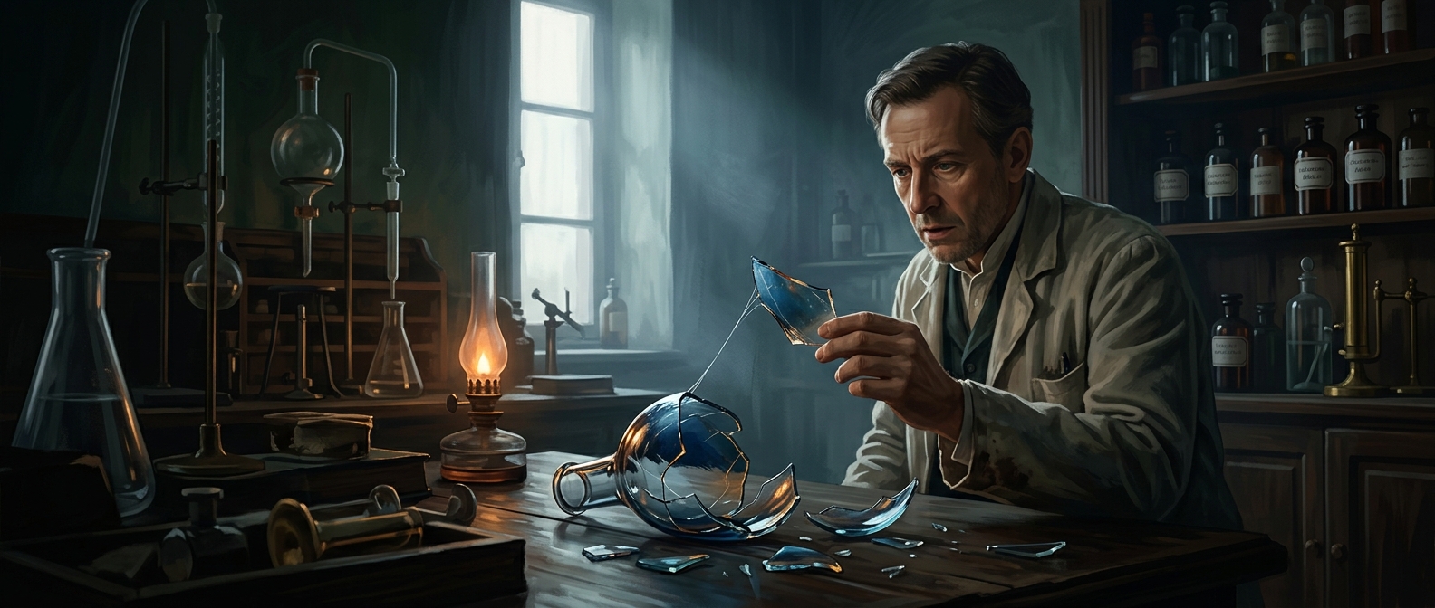 Как случайно разбитая колба помогла создать триплекс