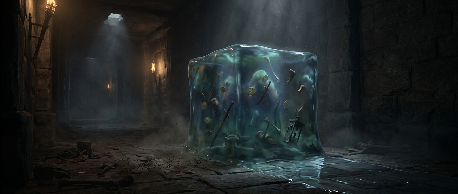Why D&D has a gelatinous cube