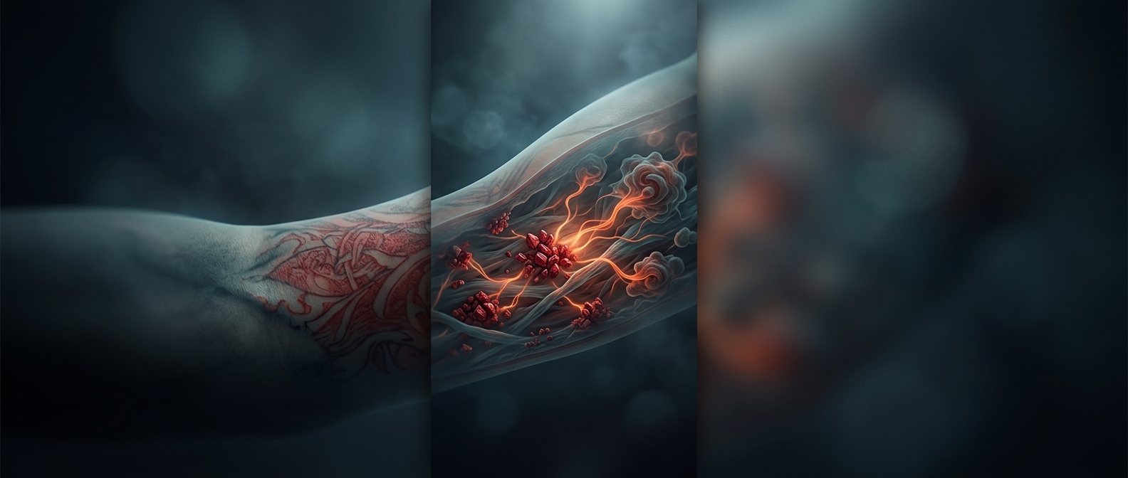 Why red tattoos can cause problems years later