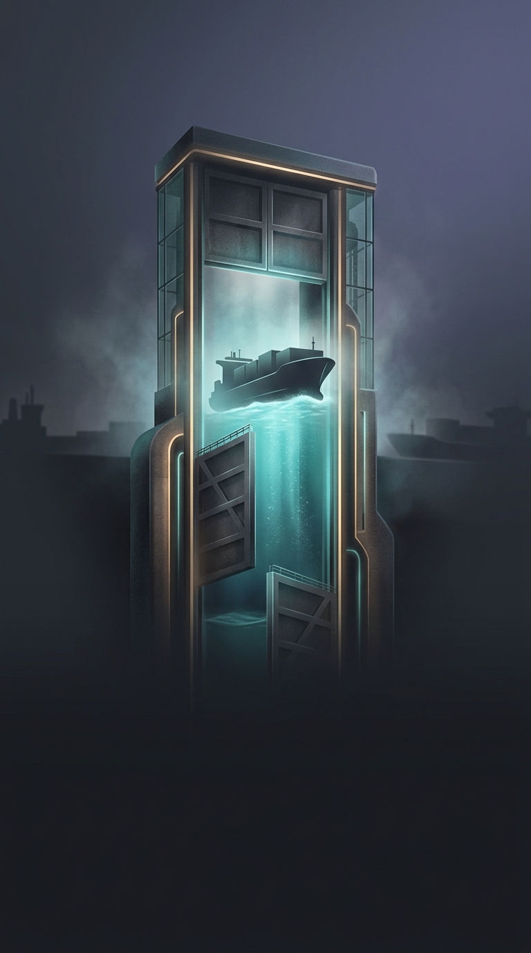 Canal locks operate as massive, aquatic elevators that allow boats to essentially climb up and down hills by flooding enclosed chambers with thousands of gallons of water.