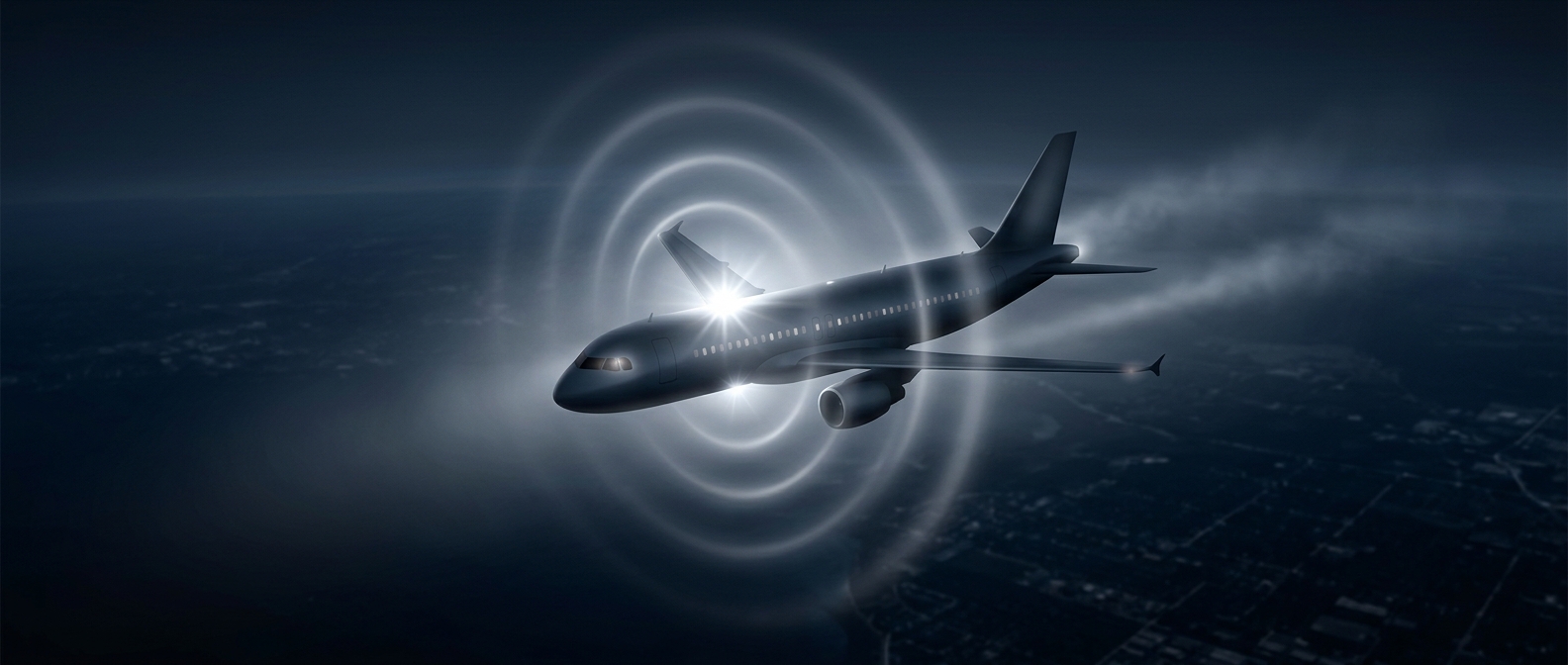 Commercial airplanes constantly flash exterior strobe lights