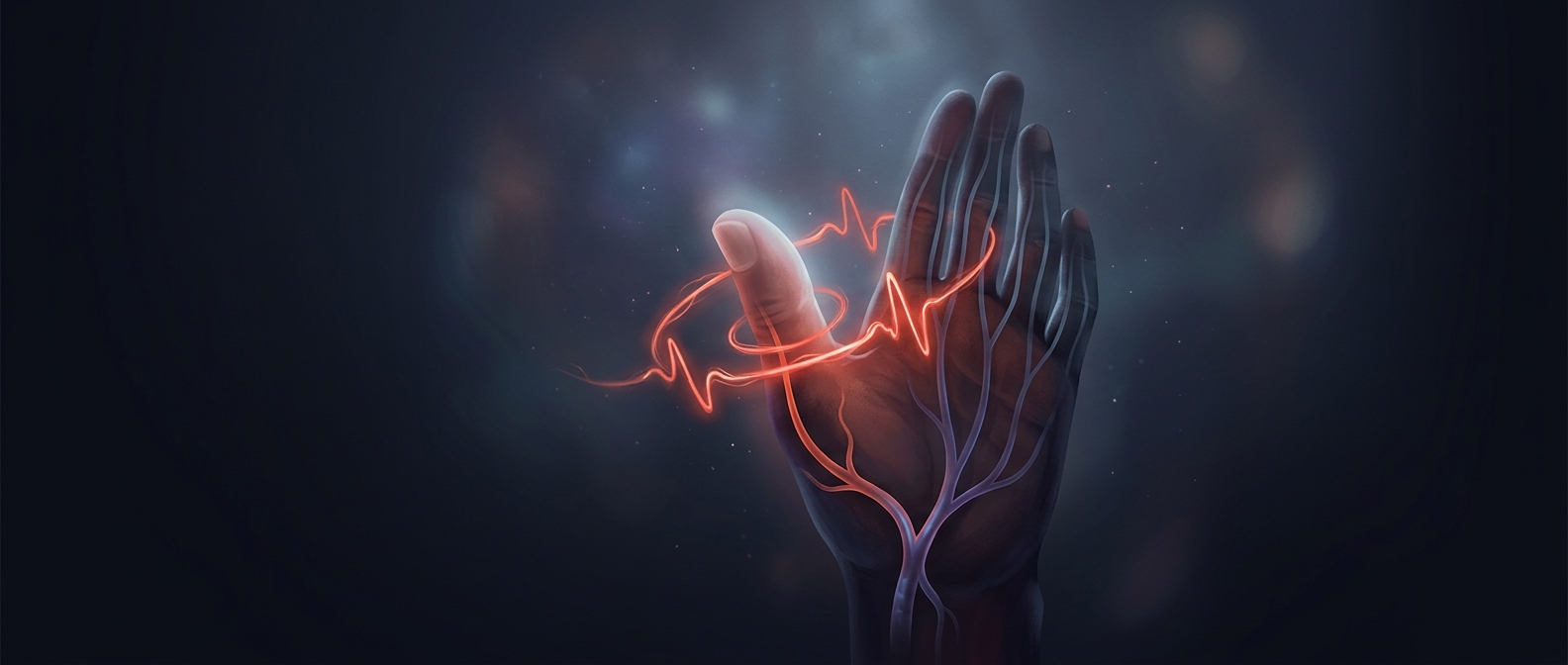 Why you should not take a pulse with your thumb