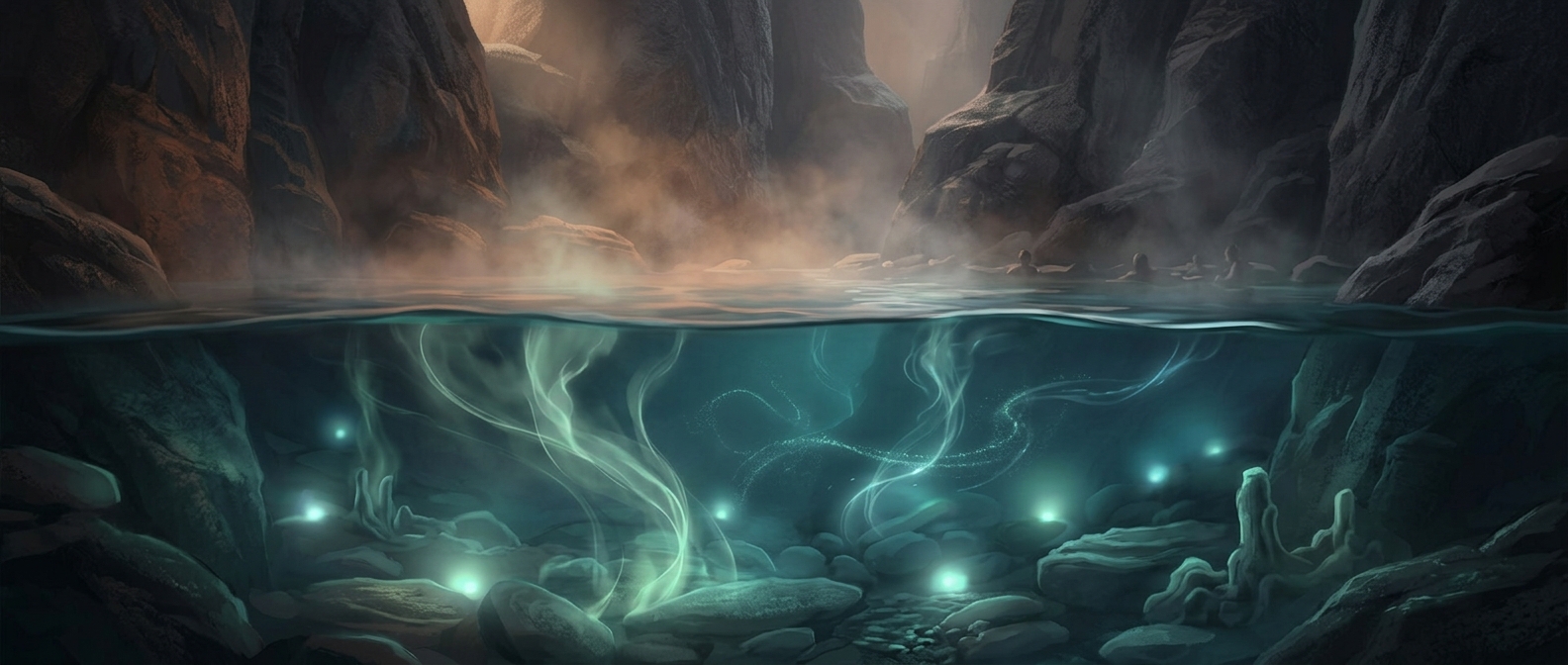 Some famous hot springs are naturally radioactive
