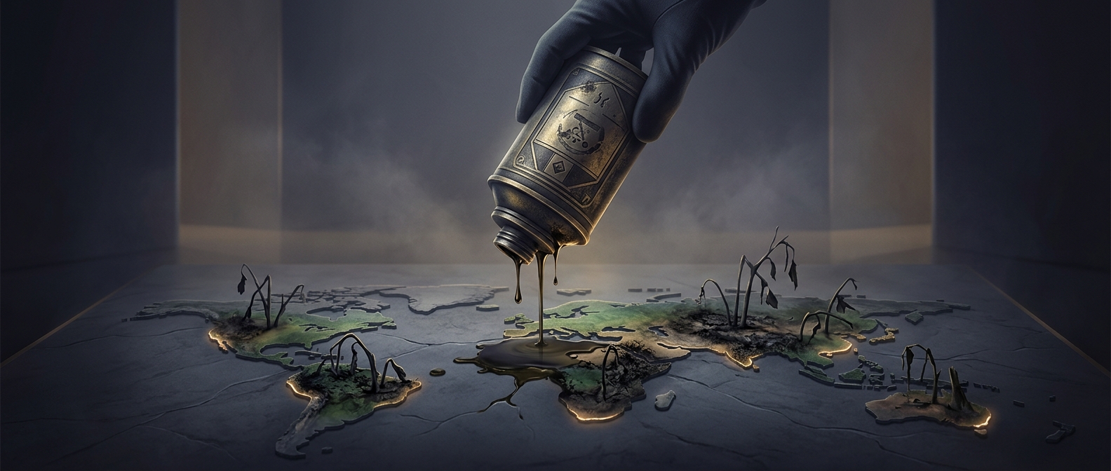 Counterfeit pesticides can poison crops and food supplies