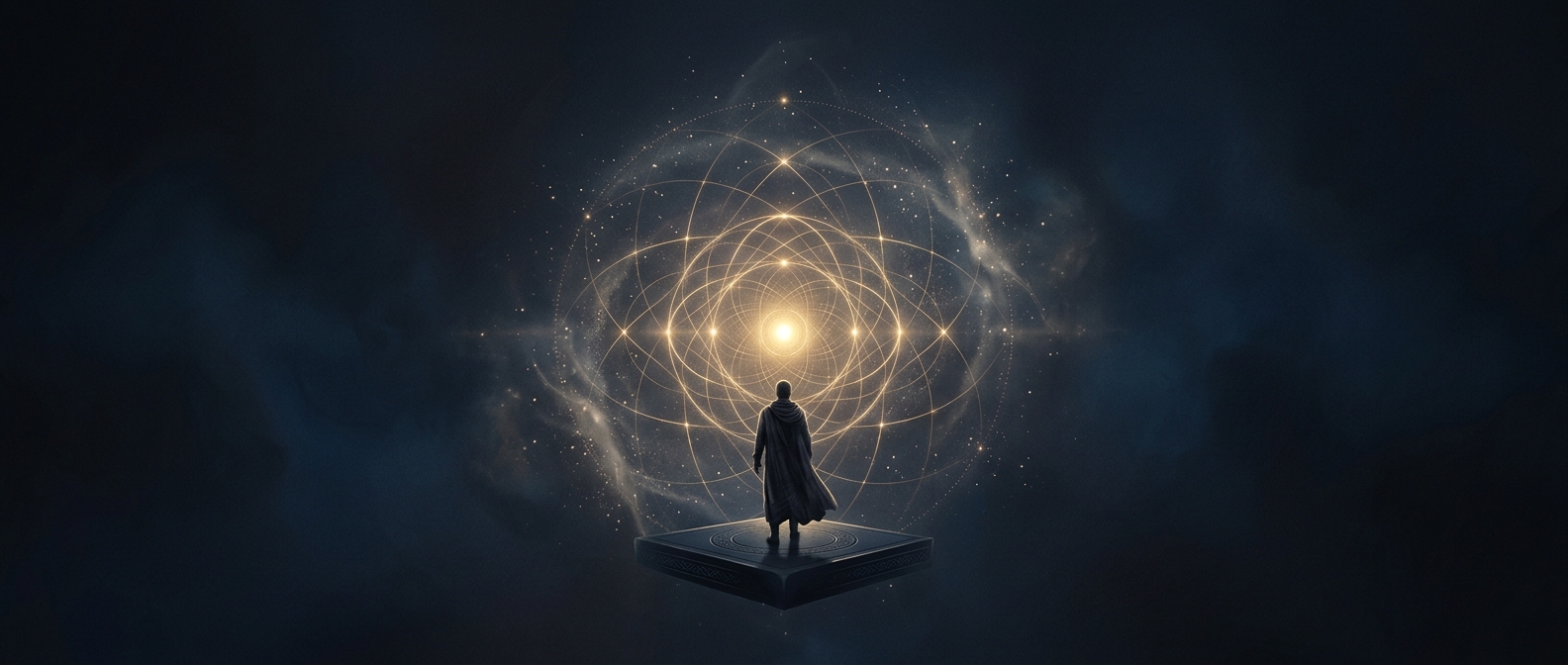 Bindu marks the exact multidimensional point of origin
