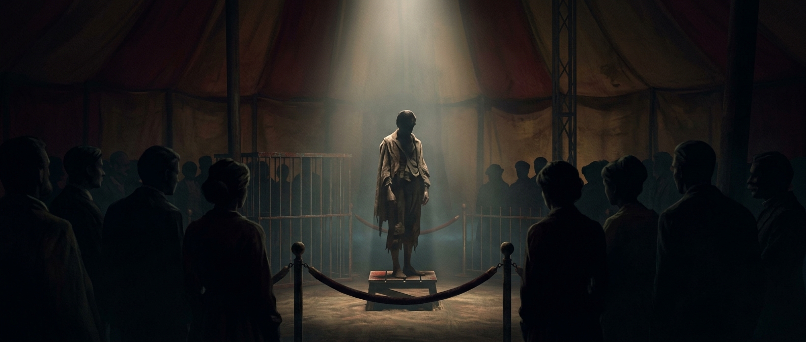 Circuses used to display terrible anomalies
