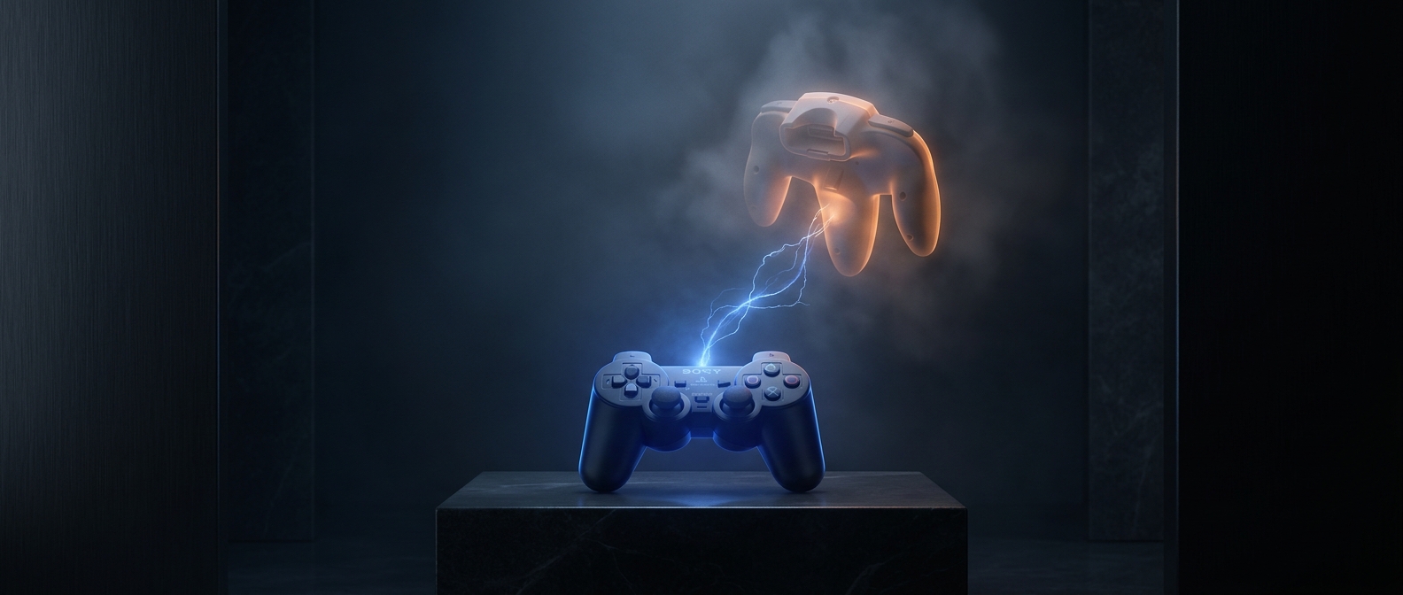 Sony built the DualShock to answer Nintendo's rumble