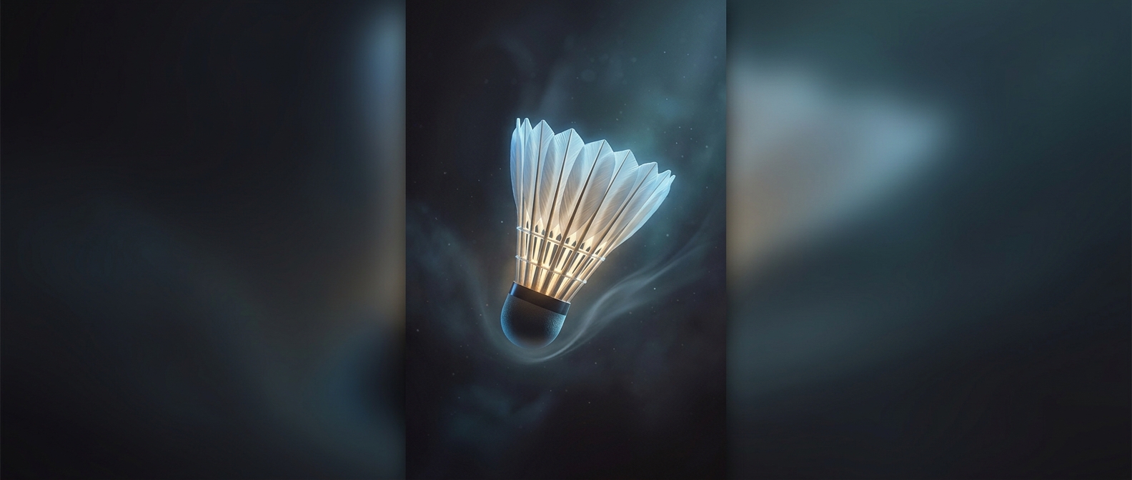 Why badminton shuttlecocks use 16 goose feathers