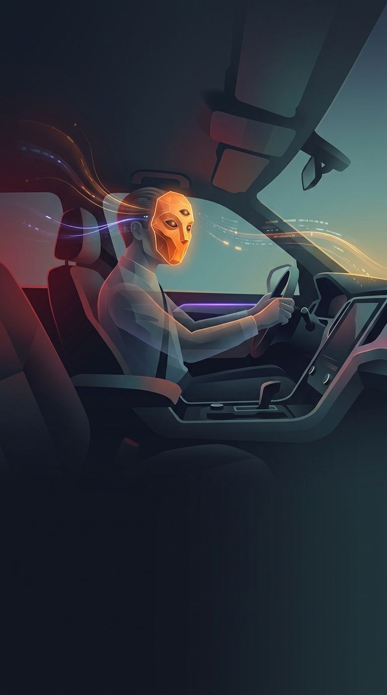 What dark psychological shift happens to the average driver the moment they upgrade to a massive SUV?