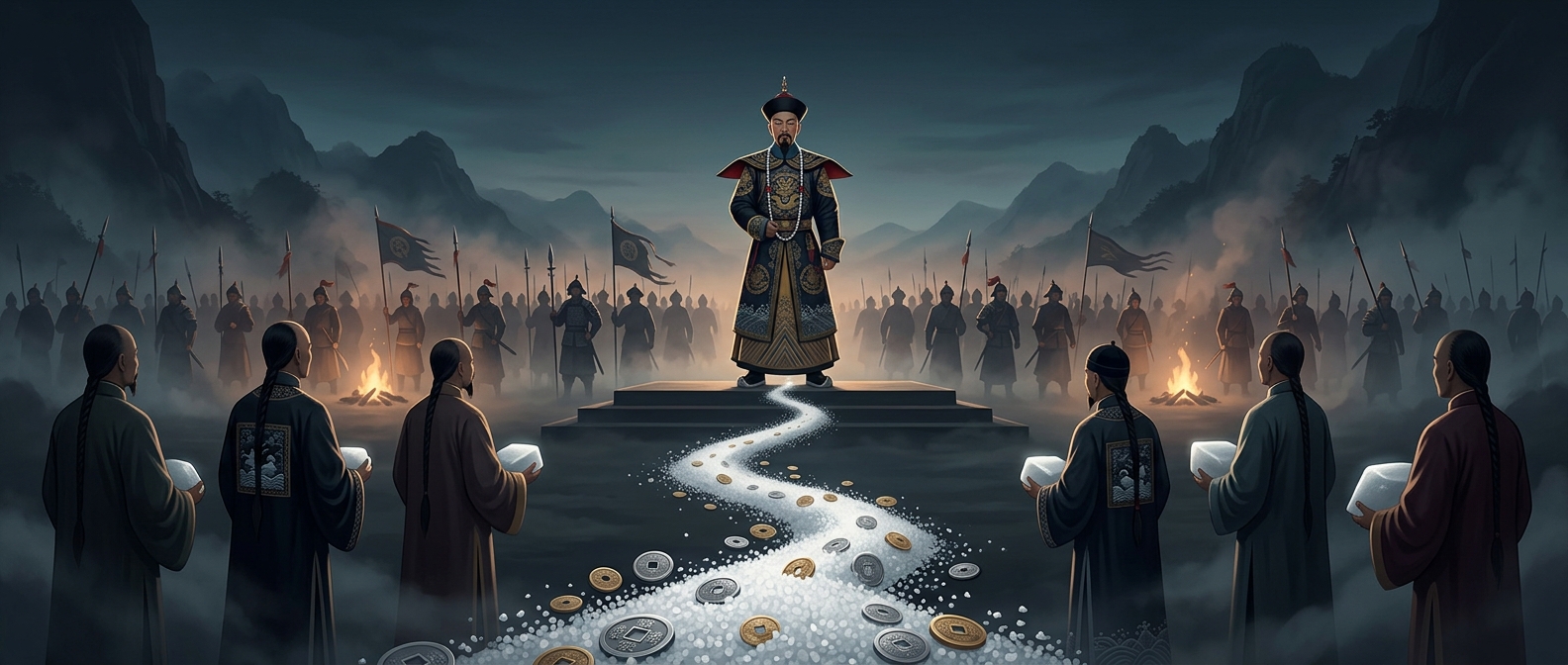 How salt merchants funded an emperor’s wars