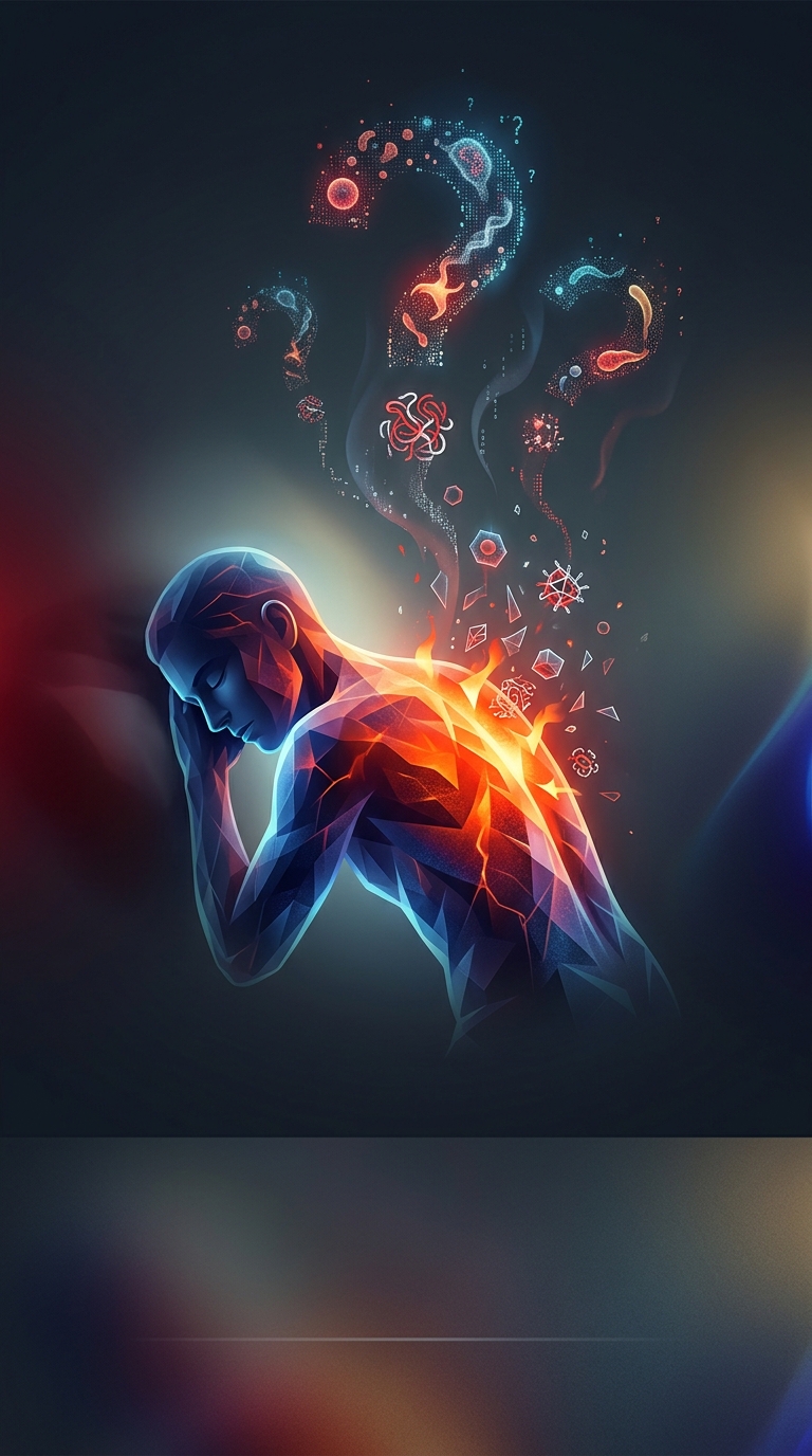 When you get a bad sunburn after falling asleep at the beach, what terrifying microscopic event is causing the pain?