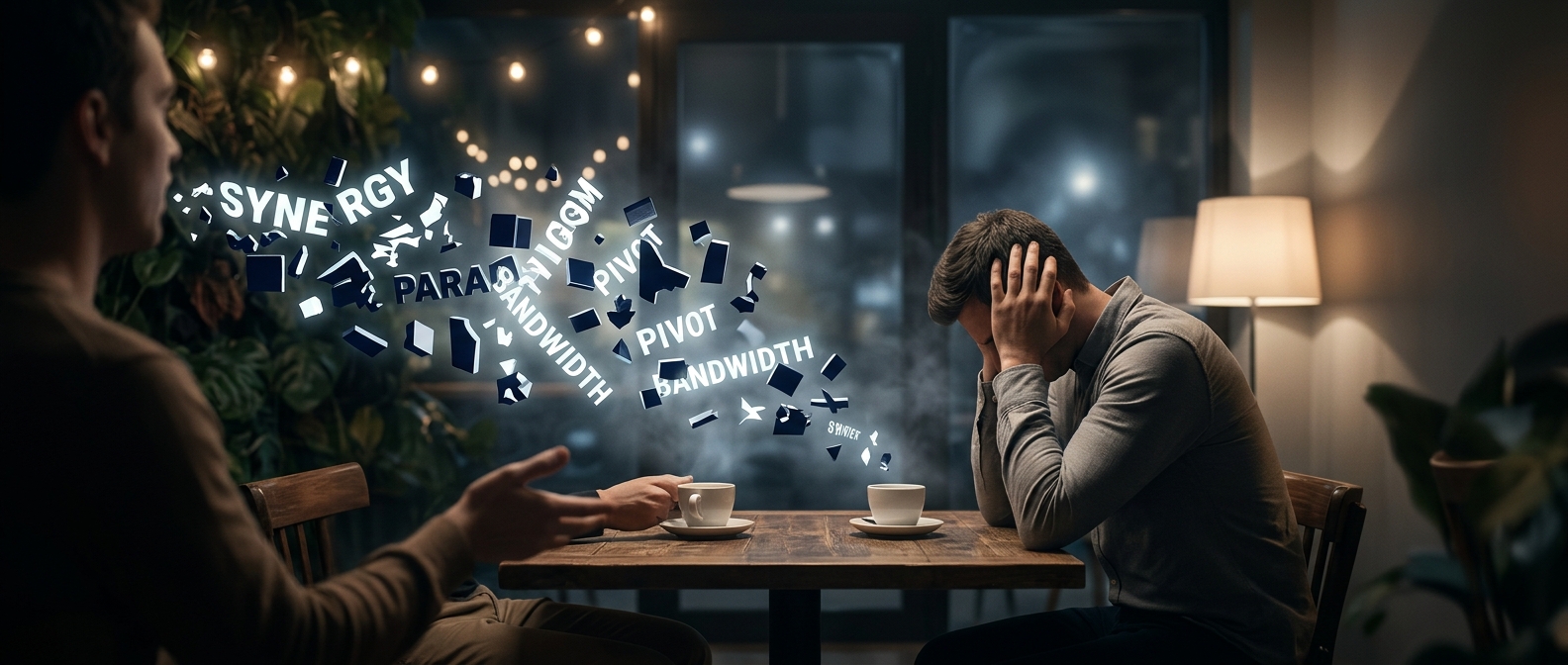Why corporate jargon ruins a casual hangout