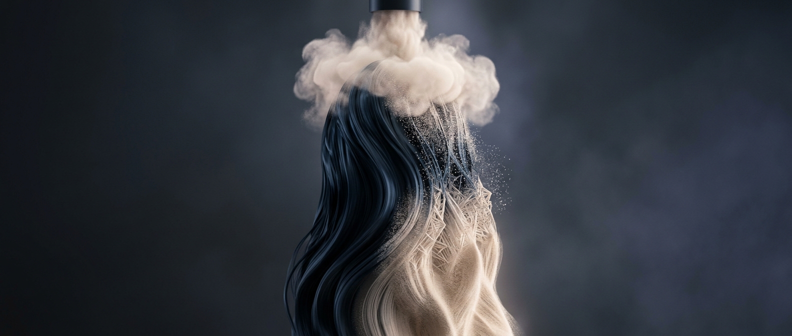 Dry shampoo doesn't really wash your hair