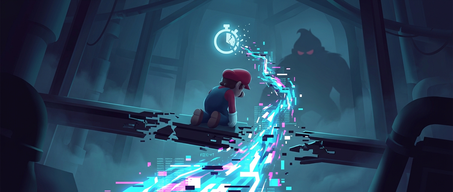Donkey Kong has a level the clock can't handle