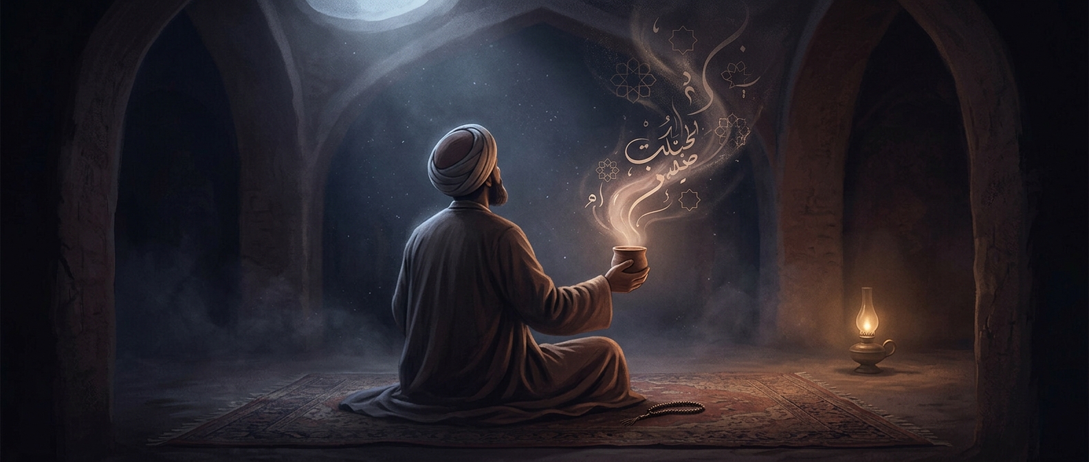 Rumi used drunkenness as a metaphor for the overwhelming experience of divine love