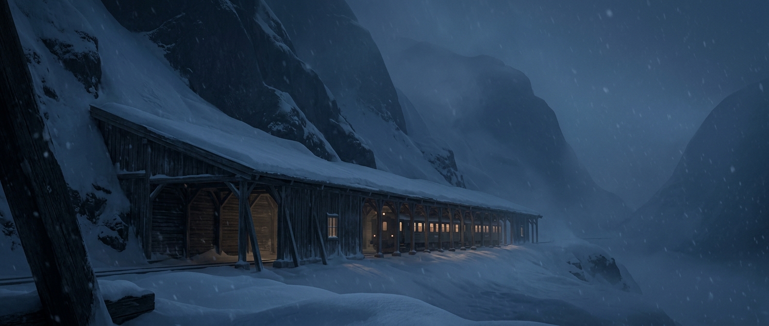 The indoor railway built for Norway's winter