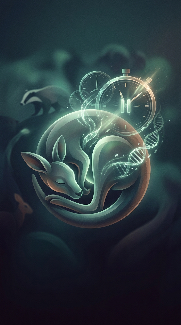 Some mammals, like kangaroos and badgers, have a biological superpower regarding pregnancy. What is it?
