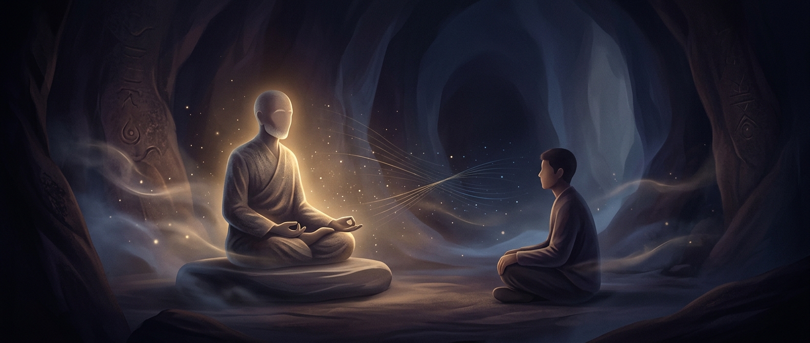 Spiritual masters teach crucial lessons through total silence