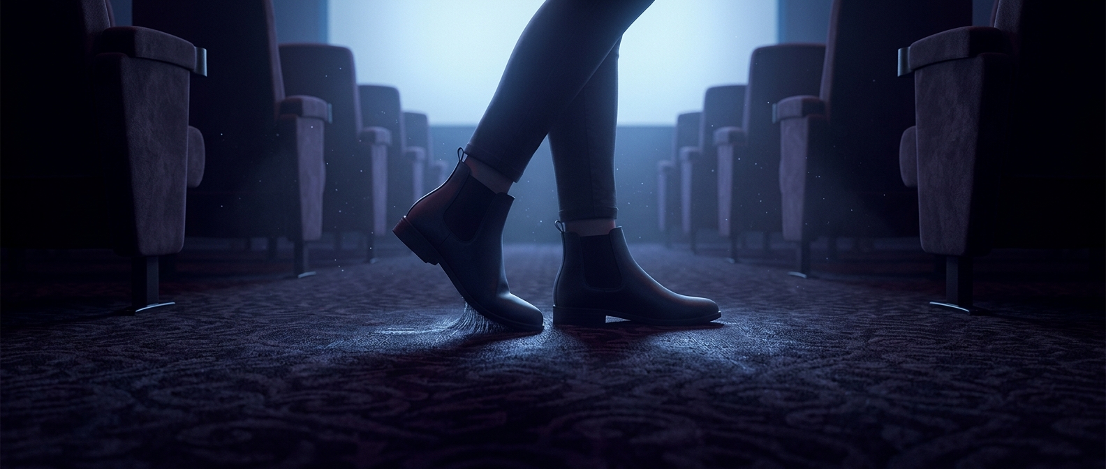 Why cinema floors feel permanently sticky