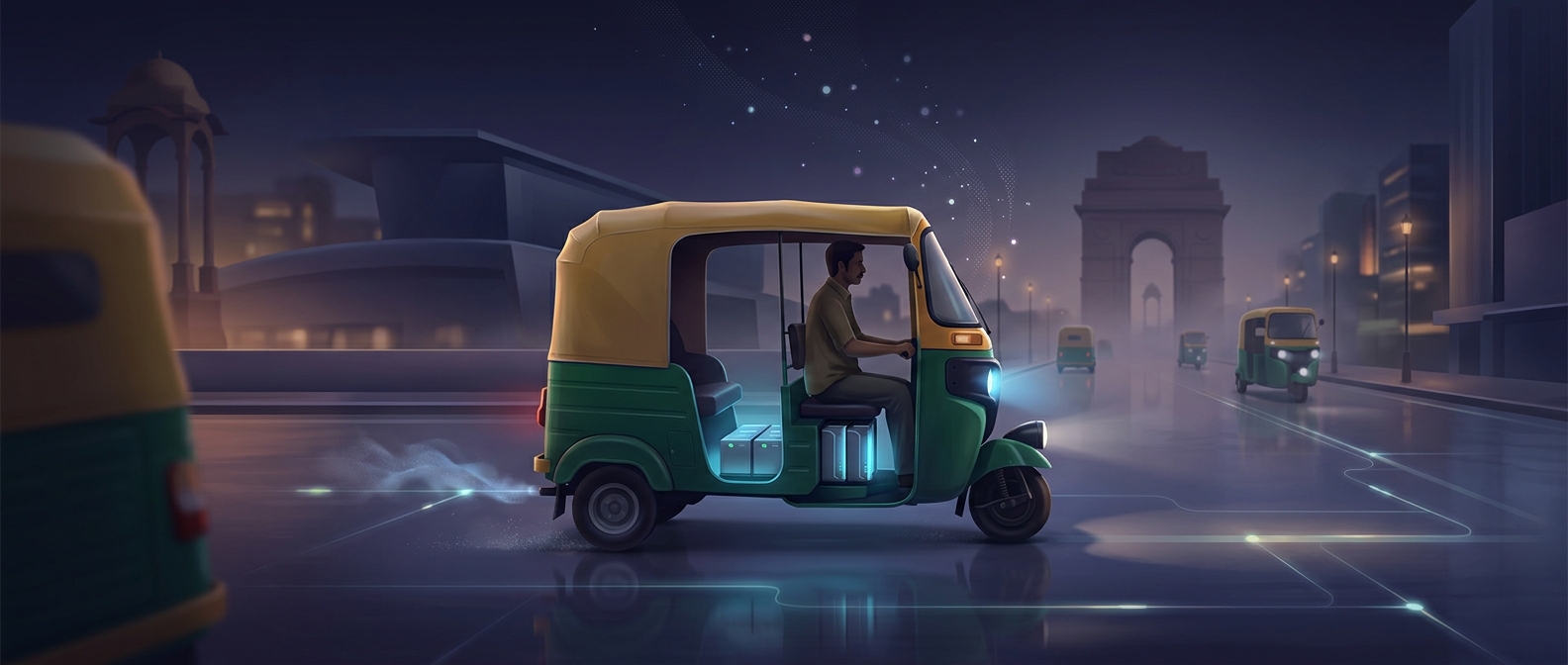 How Delhi is replacing noisy auto rickshaws with electric ones