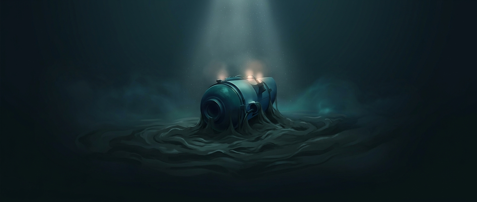 Why submersibles can get stuck in ocean mud