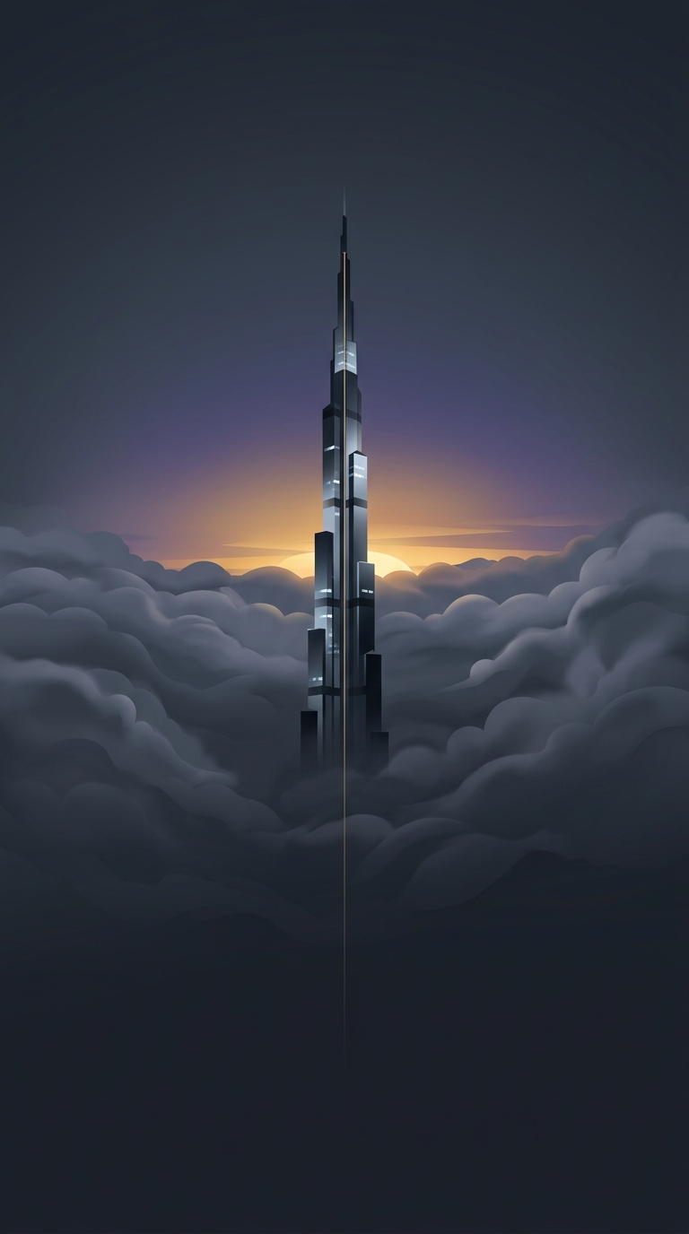 Dubai's Burj Khalifa stands as the tallest structure ever built by humans, reaching over eight hundred and twenty-eight meters into the sky and featuring a dedicated elevator…