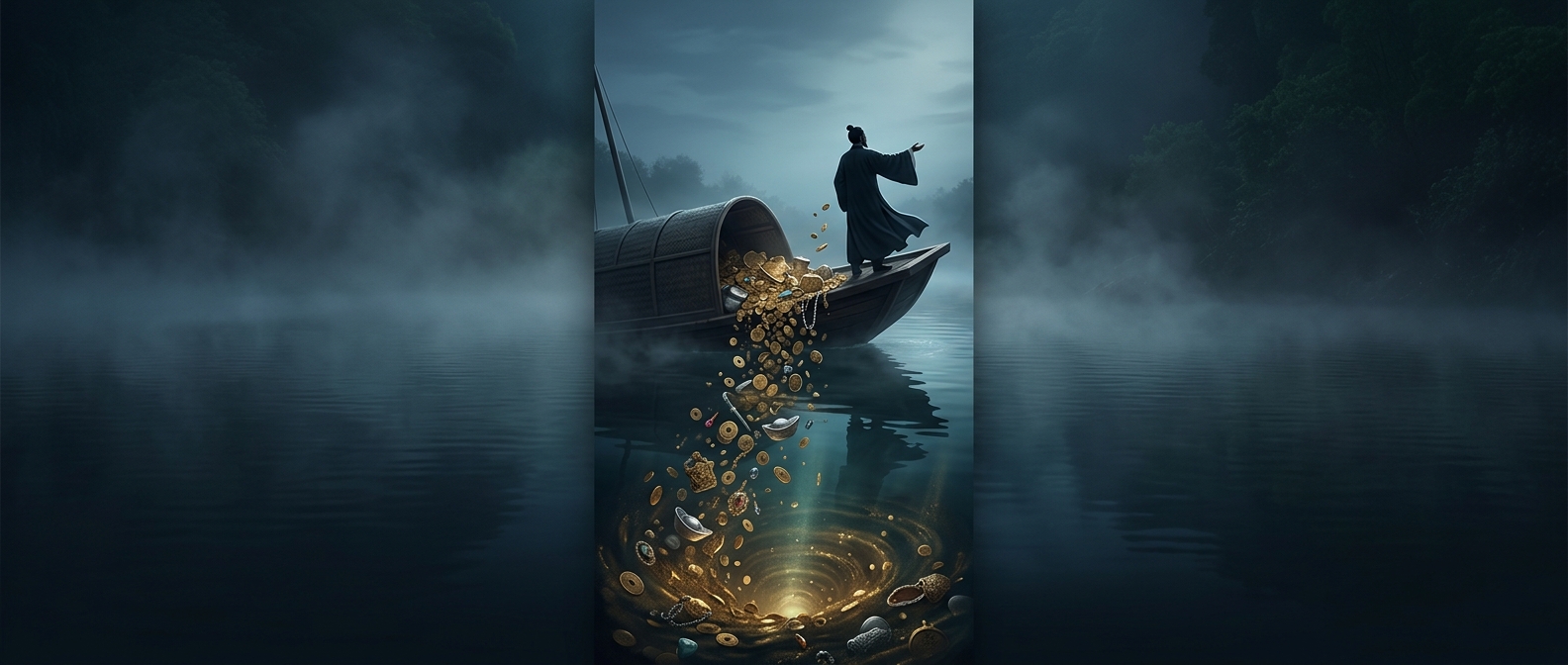 Layman Pang sank his entire family fortune in a river