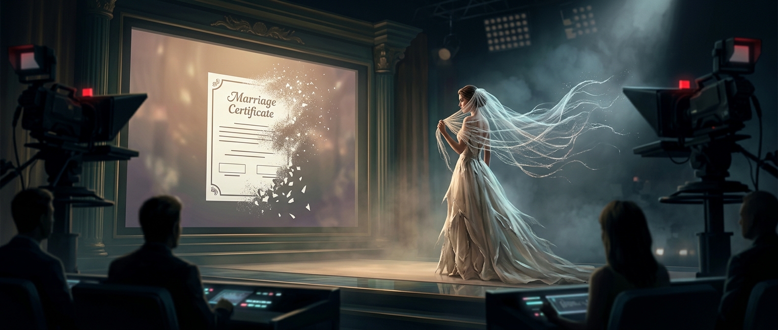 Some reality TV weddings aren't legally real