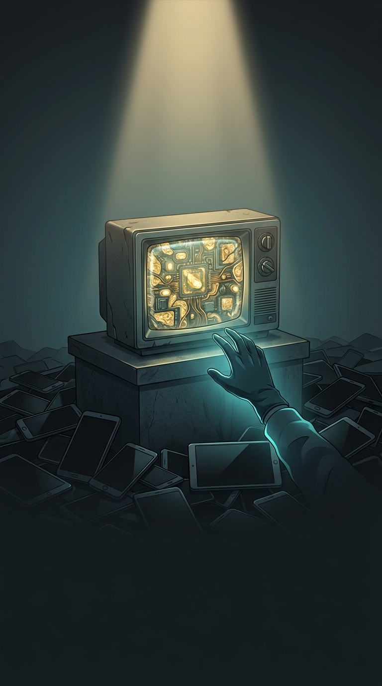 Why do elite recycling facilities actively hunt down vintage electronics instead of modern smartphones?