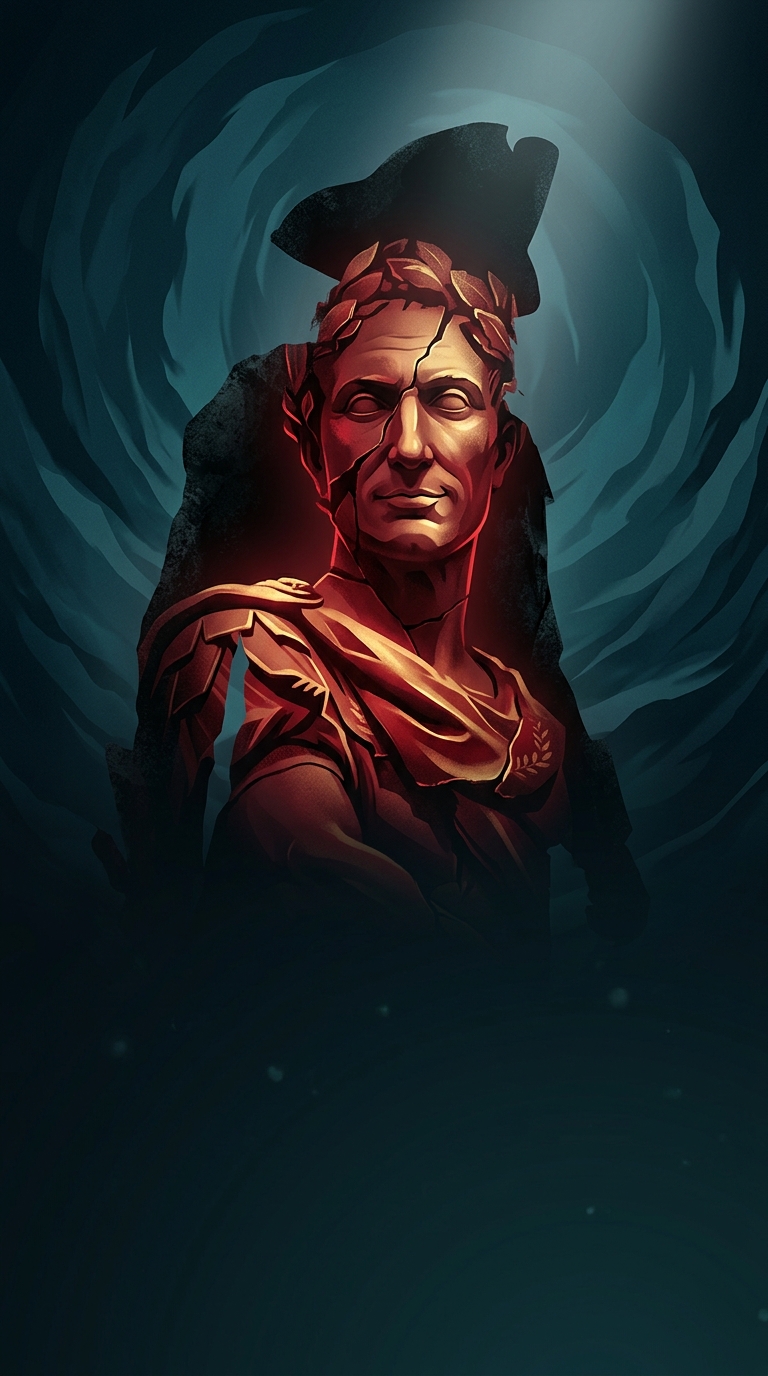 What wildly arrogant thing did Julius Caesar do when captured by bloodthirsty pirates in 75 BCE?
