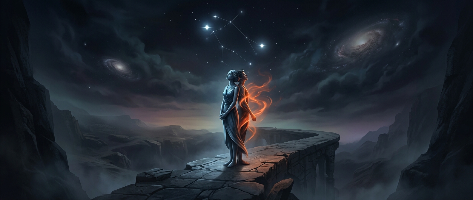 Gemini relies on the mythological twin stars Castor and Pollux to justify wild mood swings