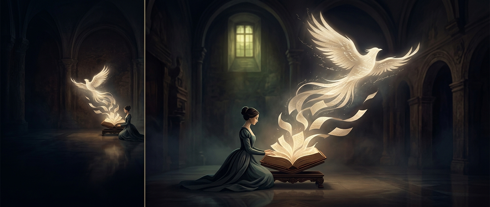 The novel written before the printing press
