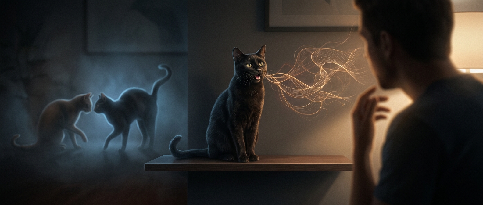 Cats may have invented meowing just for humans