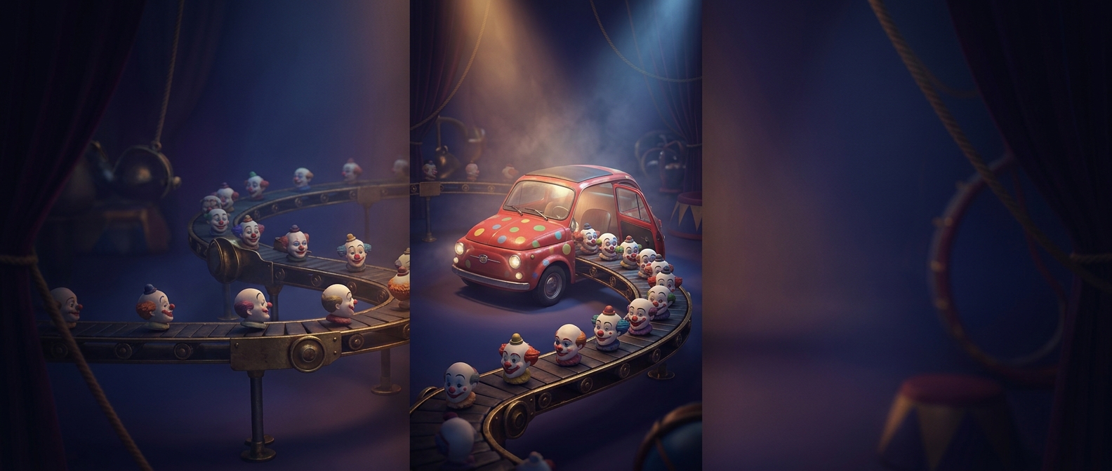 Impossible clown car logistics