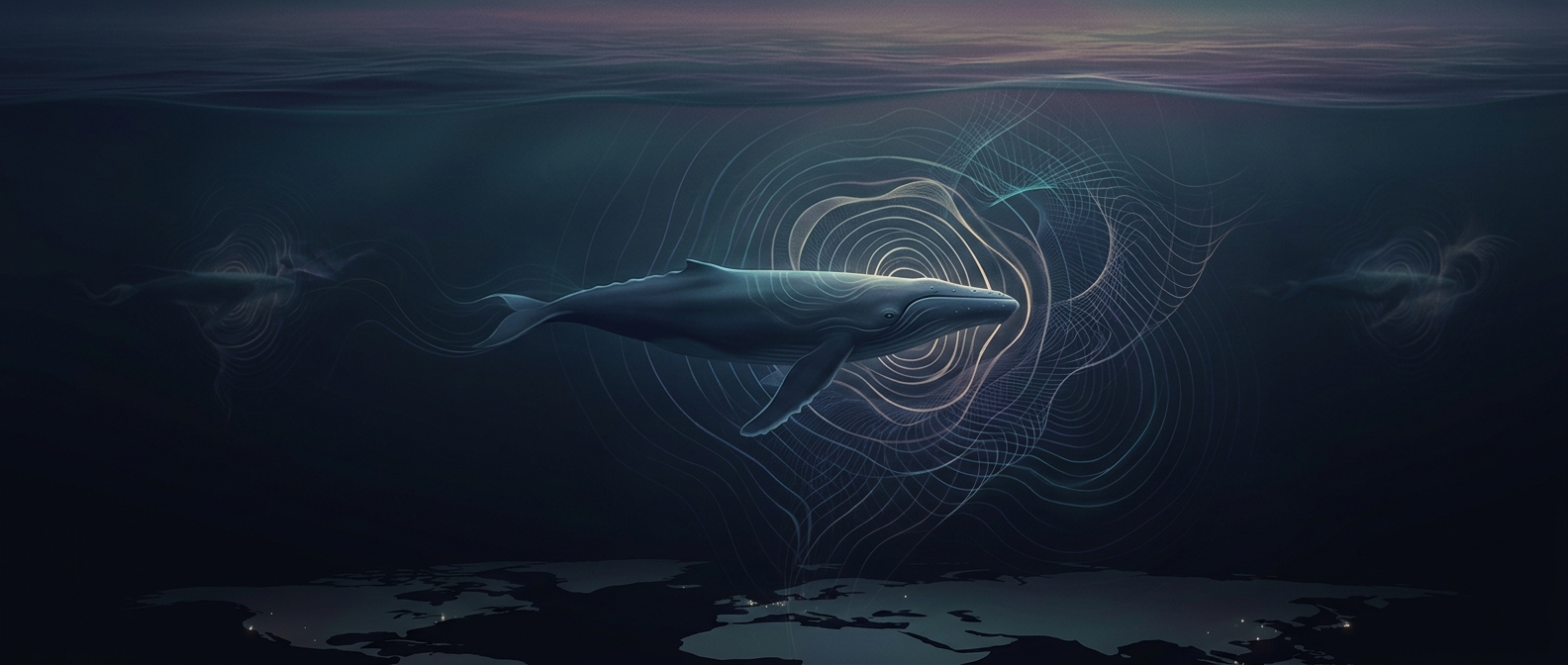 Whale calls can cross entire oceans