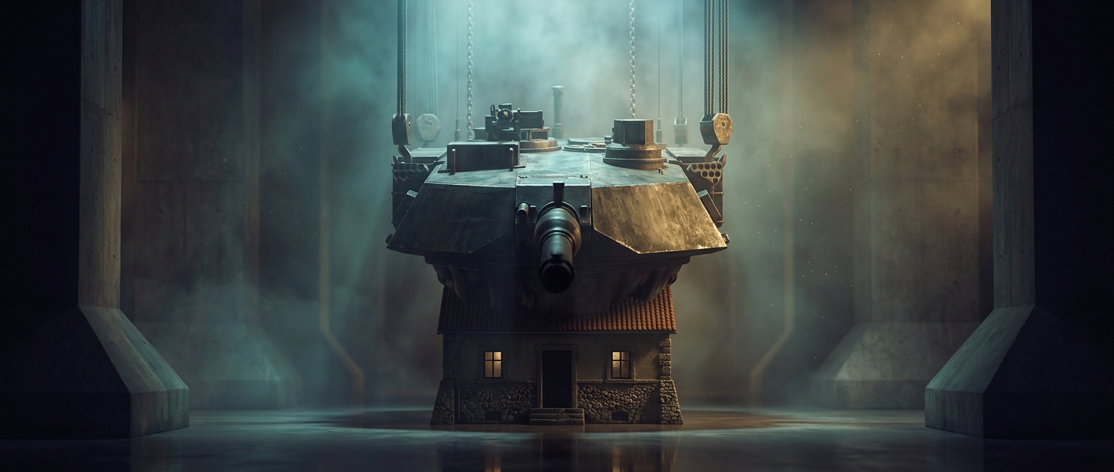 Why a tank turret can weigh over 20 tons
