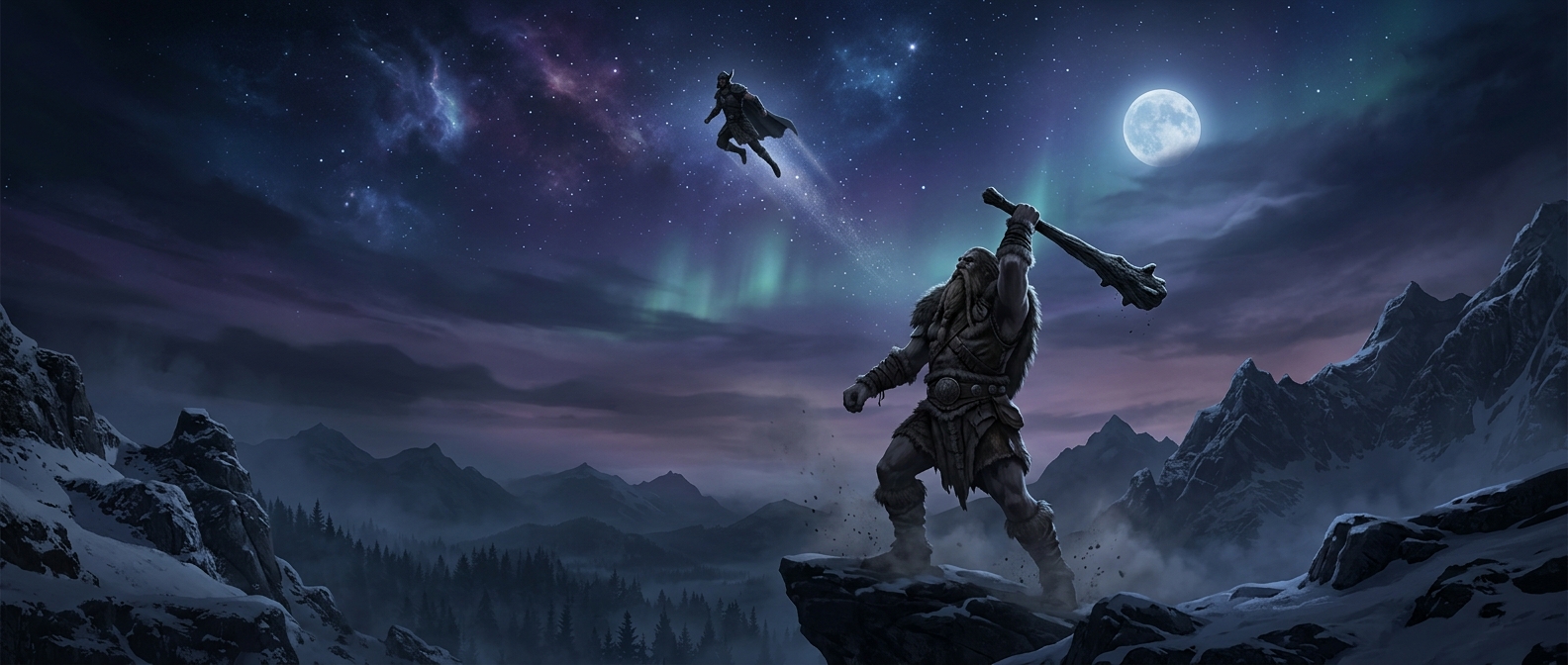 Why Skyrim giants can launch you into the sky