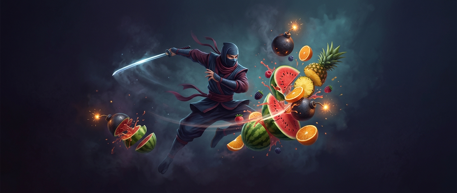 Fruit Ninja игриво подбрасывает живую взрывчатку среди продуктов