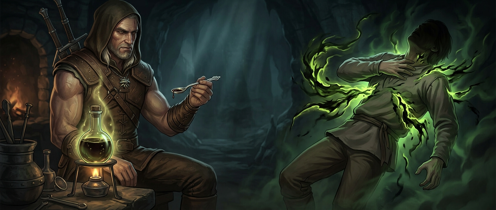 Why Witcher potions would kill ordinary humans
