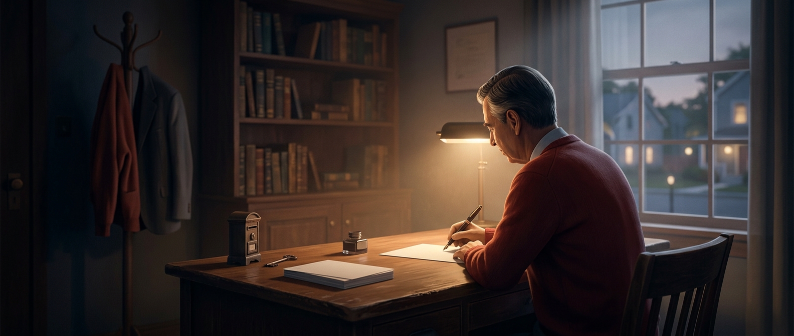 Mister Rogers answered over half a million fan letters