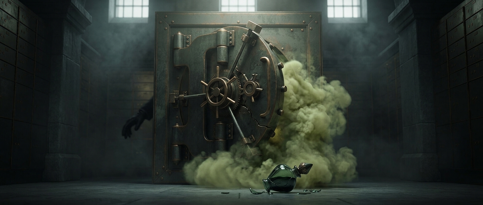 Old safes hid tear gas traps