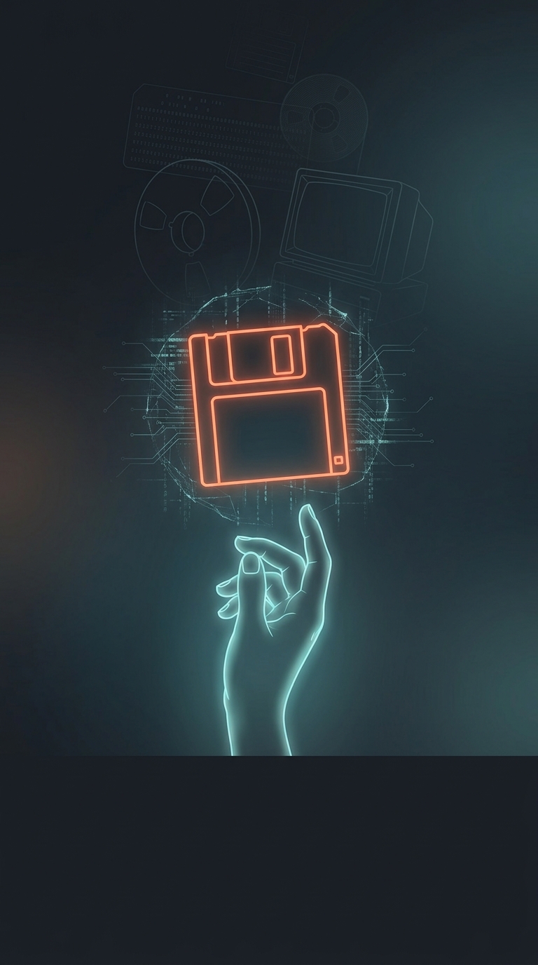 Why does the computer save icon still look like a floppy disk to a generation that has never touched one?