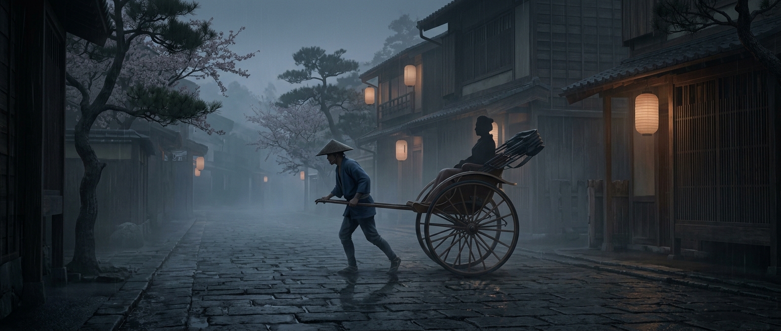 Why rickshaws took over Japan’s narrow streets