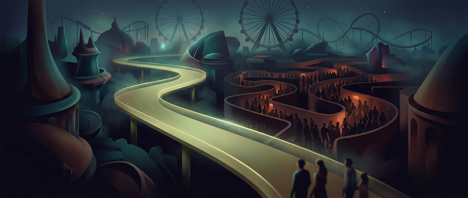 How theme parks charge you to escape the crowds