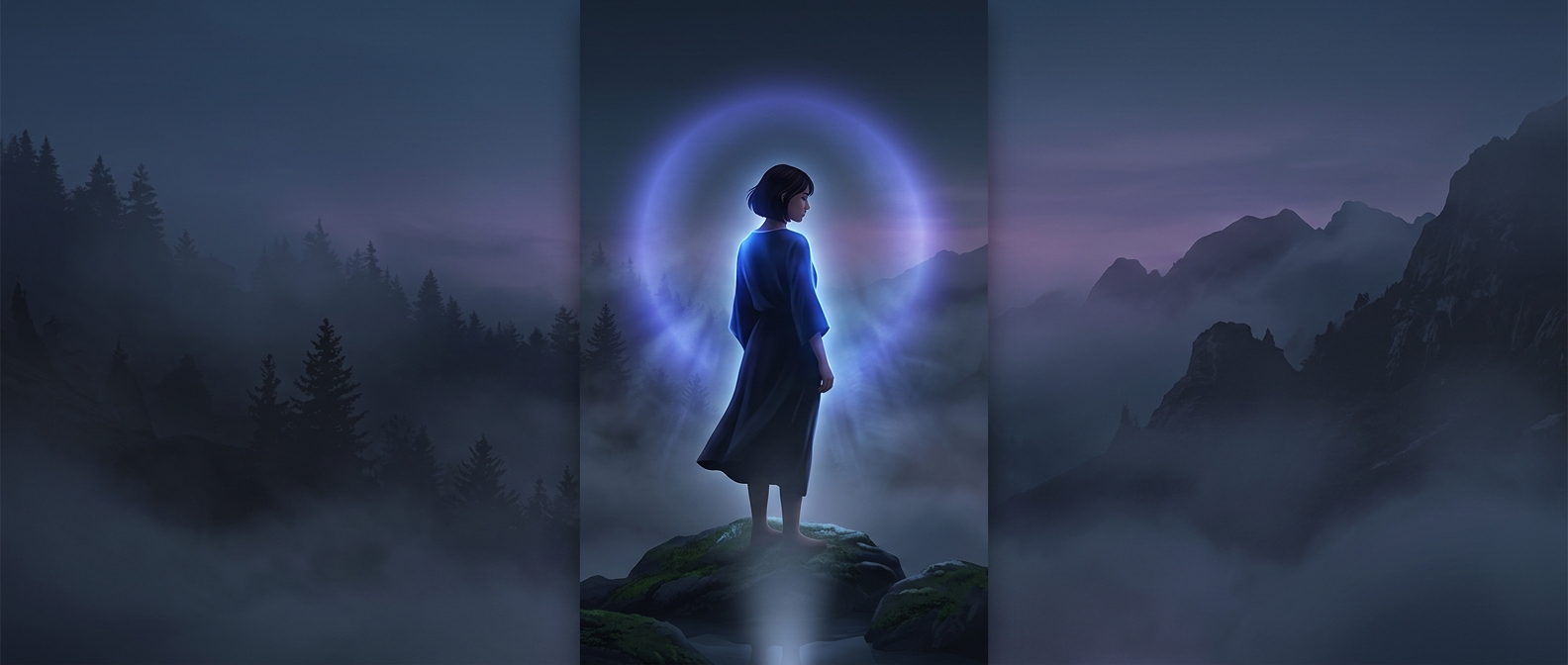 An indigo aura supposedly marks someone who challenges authority