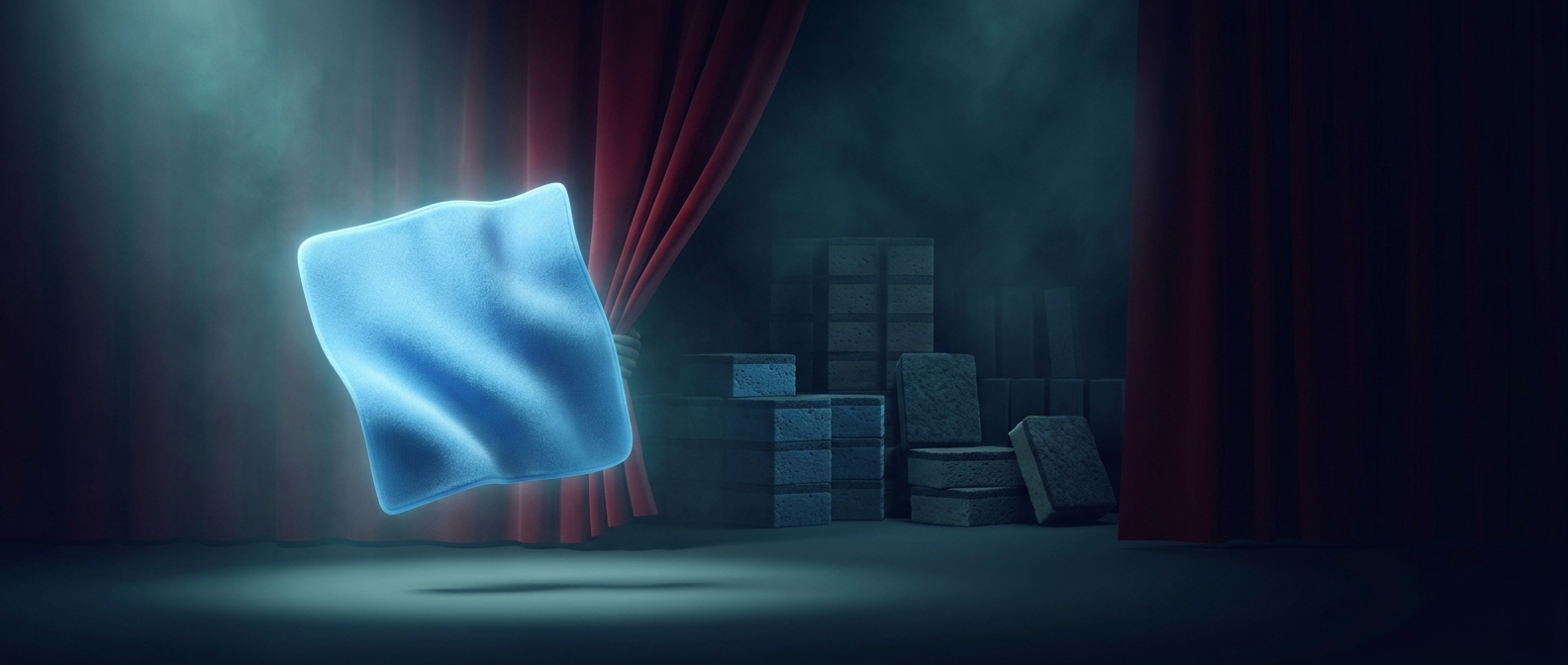 The towel ad's miracle is mostly camera tricks